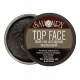 Маска для лица  TOP FACE  черная глина с альгинатом, для нормальной, жирной и комбинированной кожи, глубокое очищение, сужение пор  150g Savonry